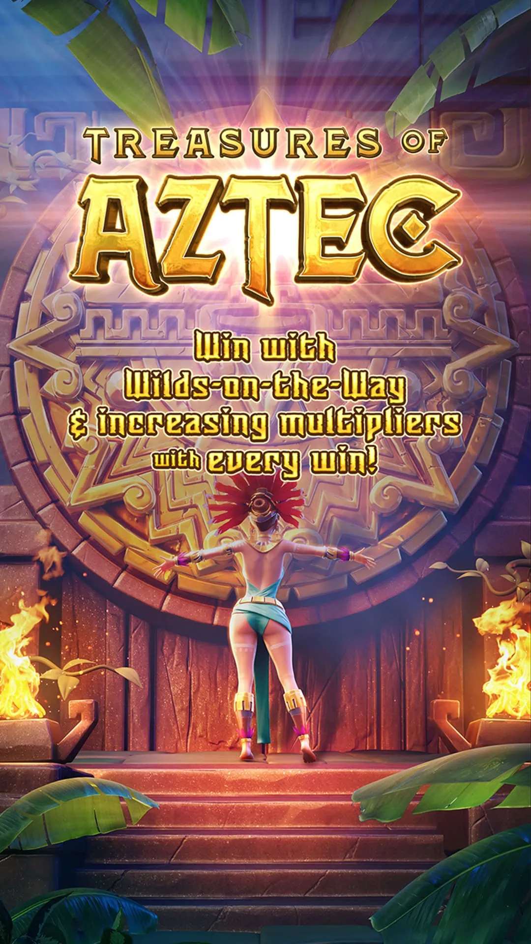 treasure of aztec splash screen en