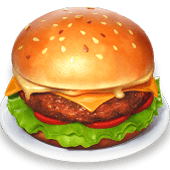 diner delight h burger